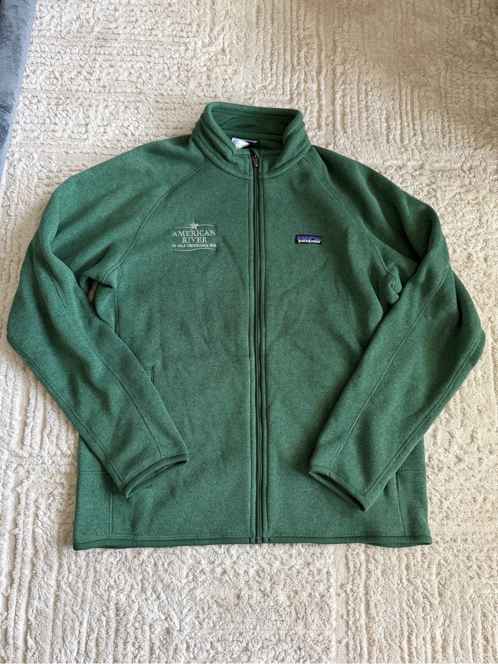 Men’s Green Patagonia Better Sweater fleece jacket